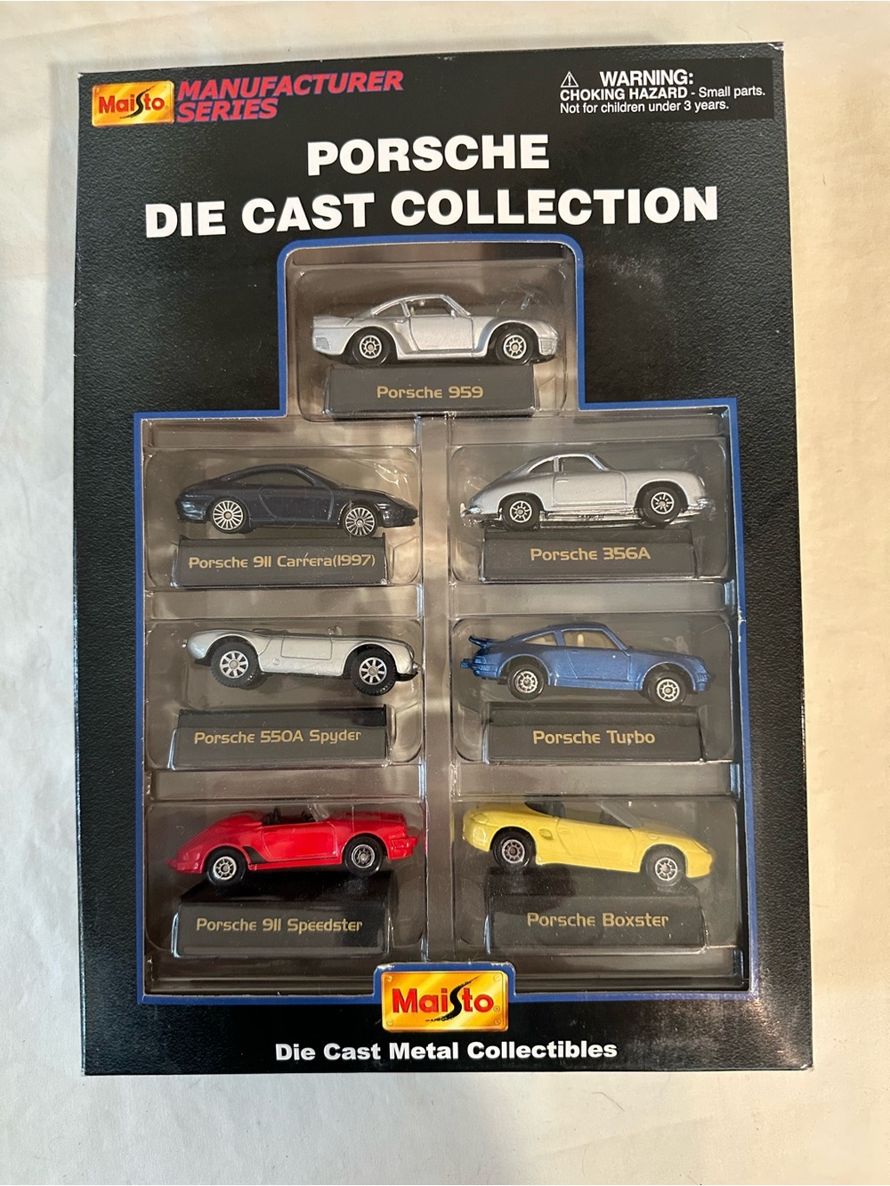 Maisto Manufacturer Series Porsche Die Cast Collection